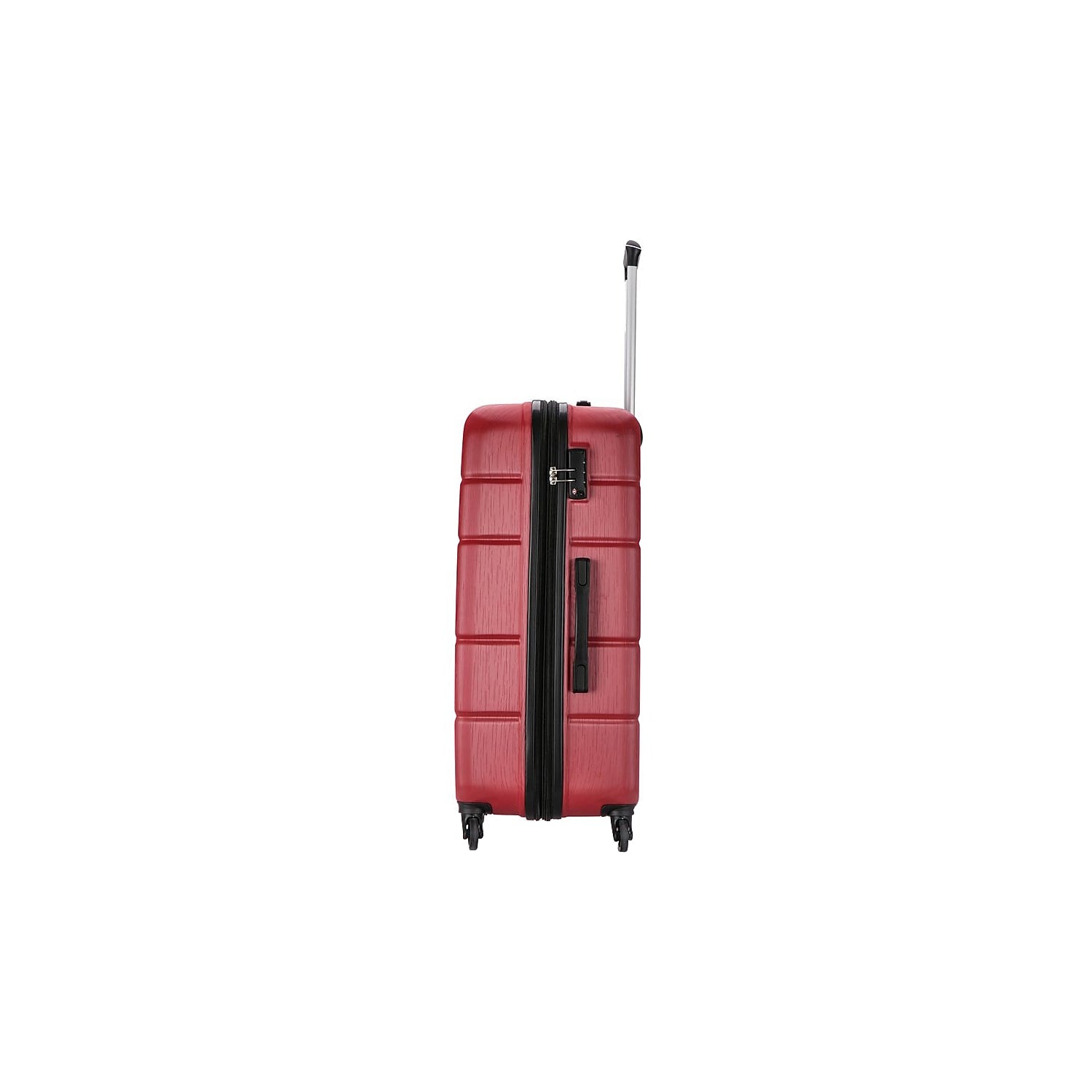 Red RODEZ (DKROD00L-RED) Plastic Luggage Spinner DUKAP 4-Wheel