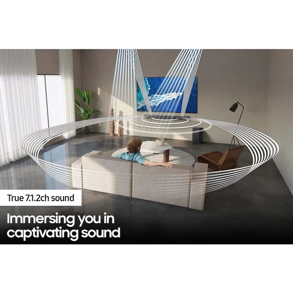 Kit Bundle + Soundbar 2 2.0.2ch Theater Rear 7.1.2ch Speaker + Home HW-Q900A Extended Surround + 9.1.4ch /DTS:X Samsung Sound HDMI Gear Swa-9500S Subwoofer Wireless Deco Dolby + Cables Coverage Atmos