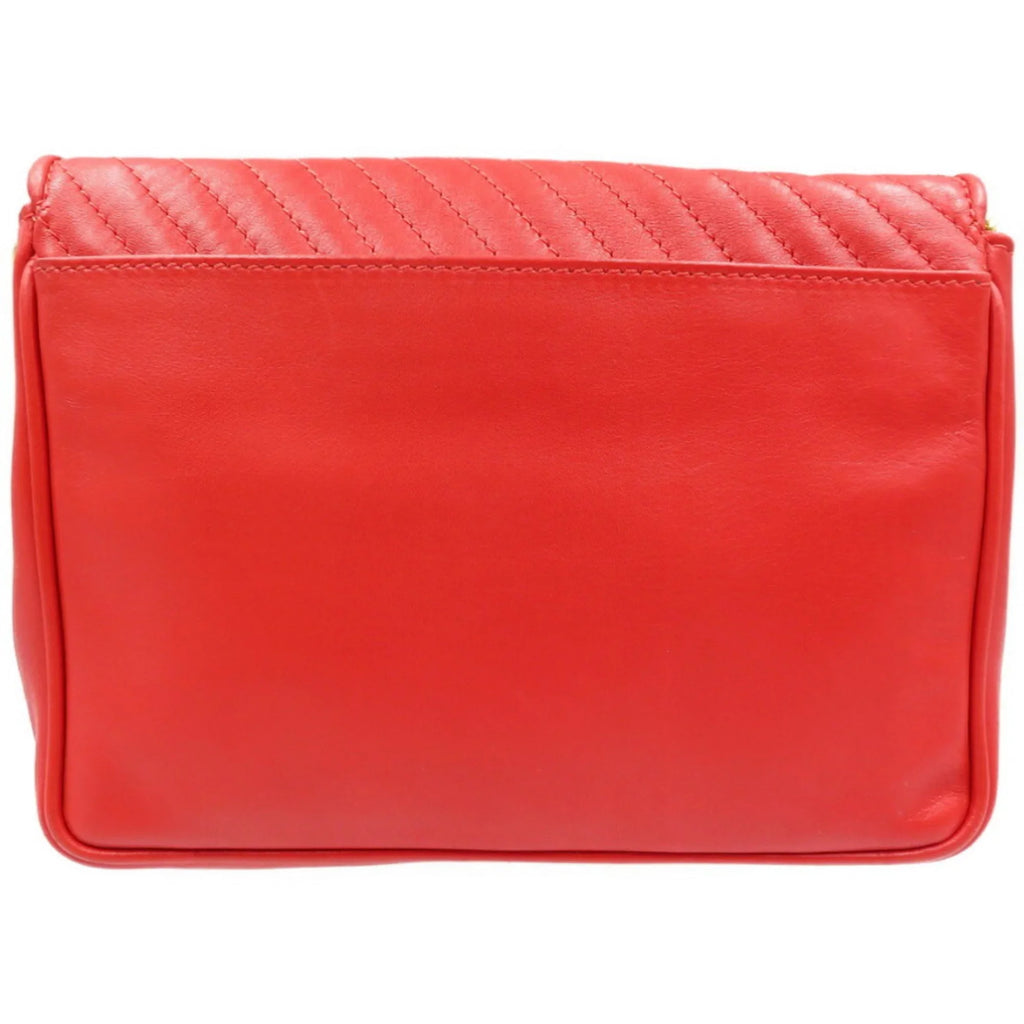red Pre-Owned Celine (Good) bag leather shoulder chain