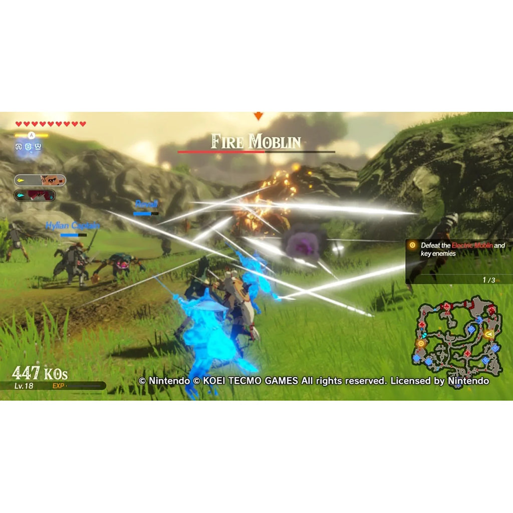 with Hyrule Caddy of Game 12 Warriors: Nintendo Switch Age for Calamity
