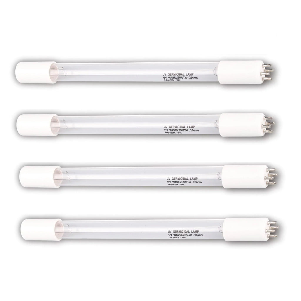 our System Bulb 6W (4pcs) UV for Bluonics 4 Ultraviolet Prong Purifier Light Water Replacement