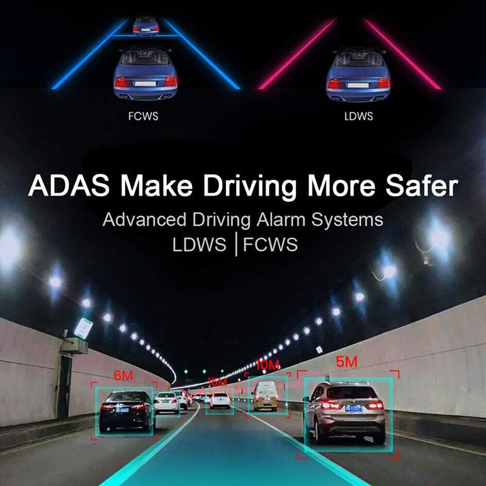 170&deg; - Cam HD Camera WiFi Car Recorder 1080P Cam Dash