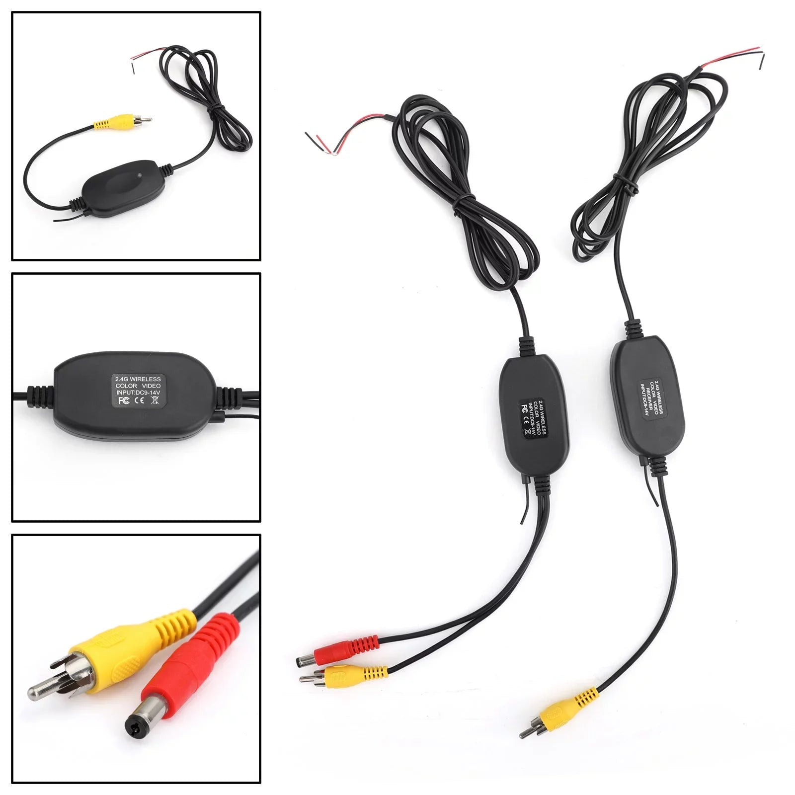 Rear 4 View Wireless View Car Night CMOS Reverse 170¡ã Backup Camera LED