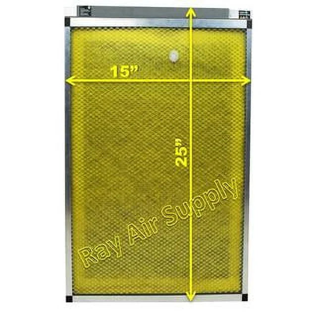 15x25 SUPPLY Filter 15x25 RAYAIR Cleaner Guard Pack) Pads (3 Air MicroPower Refills with Replacement Compatible