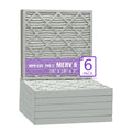 Pleated Air Purolator DMK80 Pack) Filter, 18x18x2, Extended MERV Mechanical (6 8, Surface