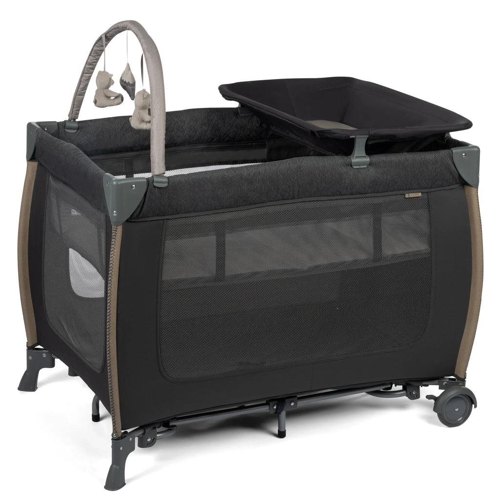 Play Castle Rocking Bassinet, Size Point with Full Yard Monbebe