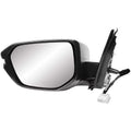 Hatchback, w/o trim, camera, chrome w/PTM 63636H Mirror (textured HP(17-20) L, for Driver w/o HONDA foldaway), Civic Side cover, signal, black w/turn K-Source
