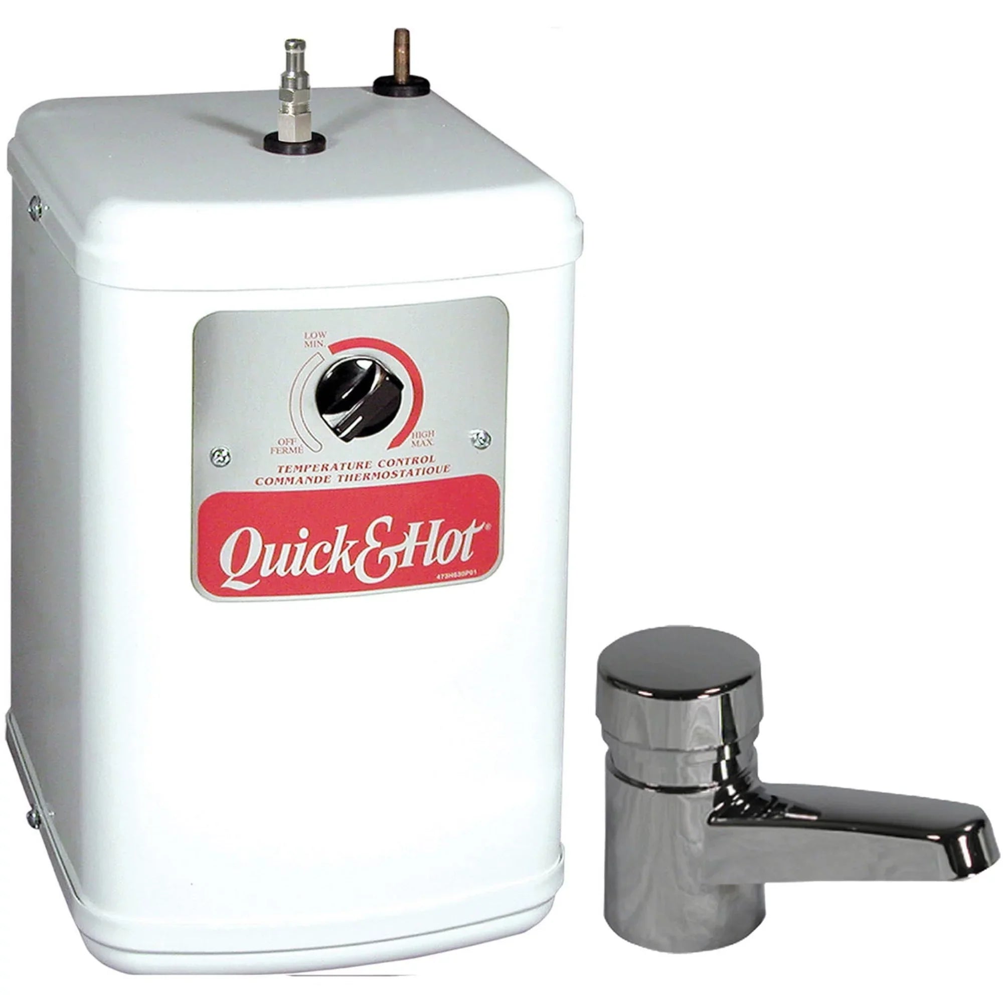 Tank, H-510-U-CH with Hot Chrome Waste H510-U-CH King Water Faucet