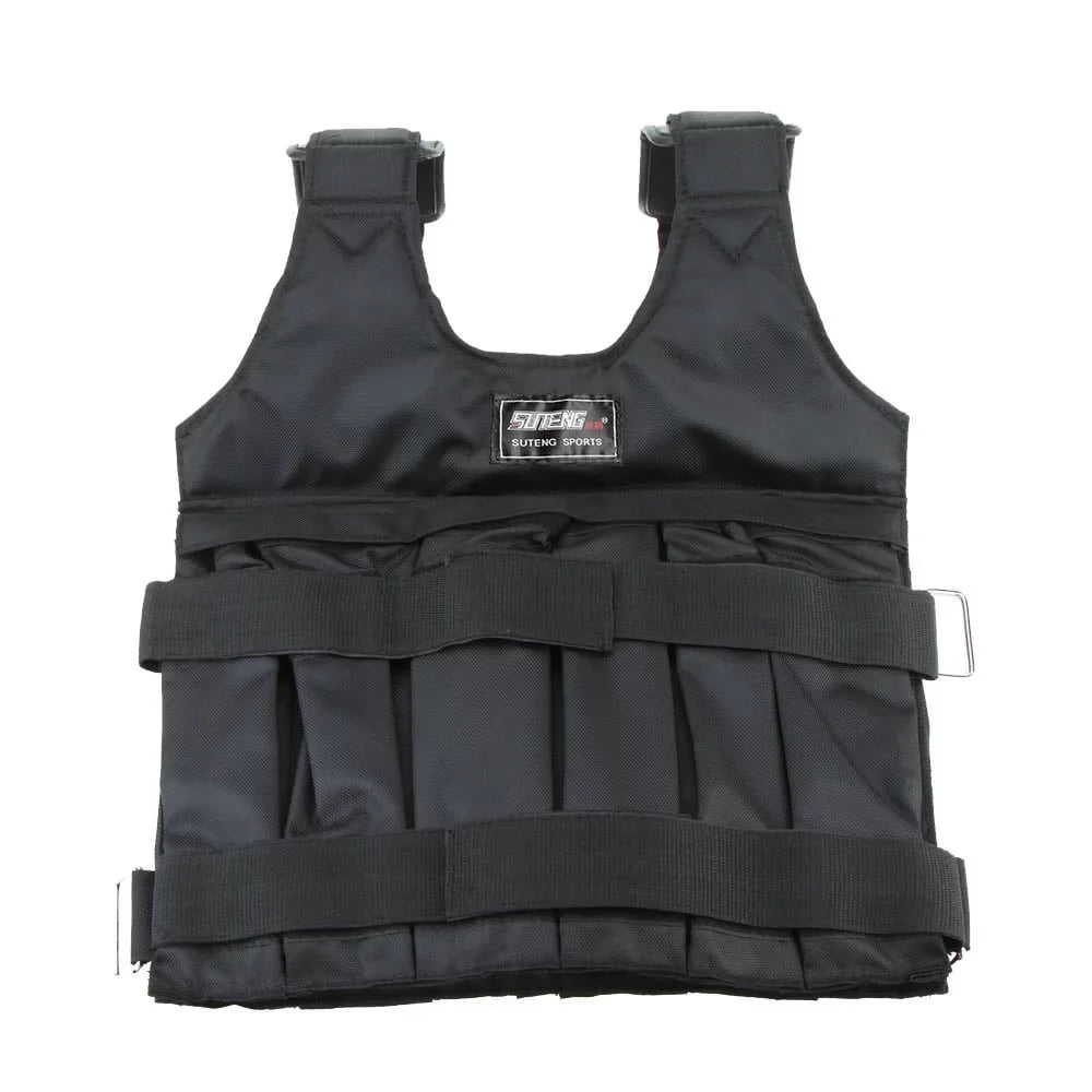 SUTENG Invisible 50kg Sand - for Exercise Adjustable Clothing Weightloading Max Weighted and Vest Boxing Training, Loading