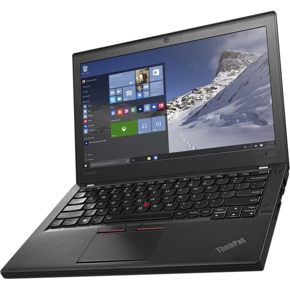 Pro Core 12.5" 2.40 256GB Dent Intel Windows Ram Thinkpad Lenovo 8GB GHz - Laptop X260 i5 10 & Scratch SSD