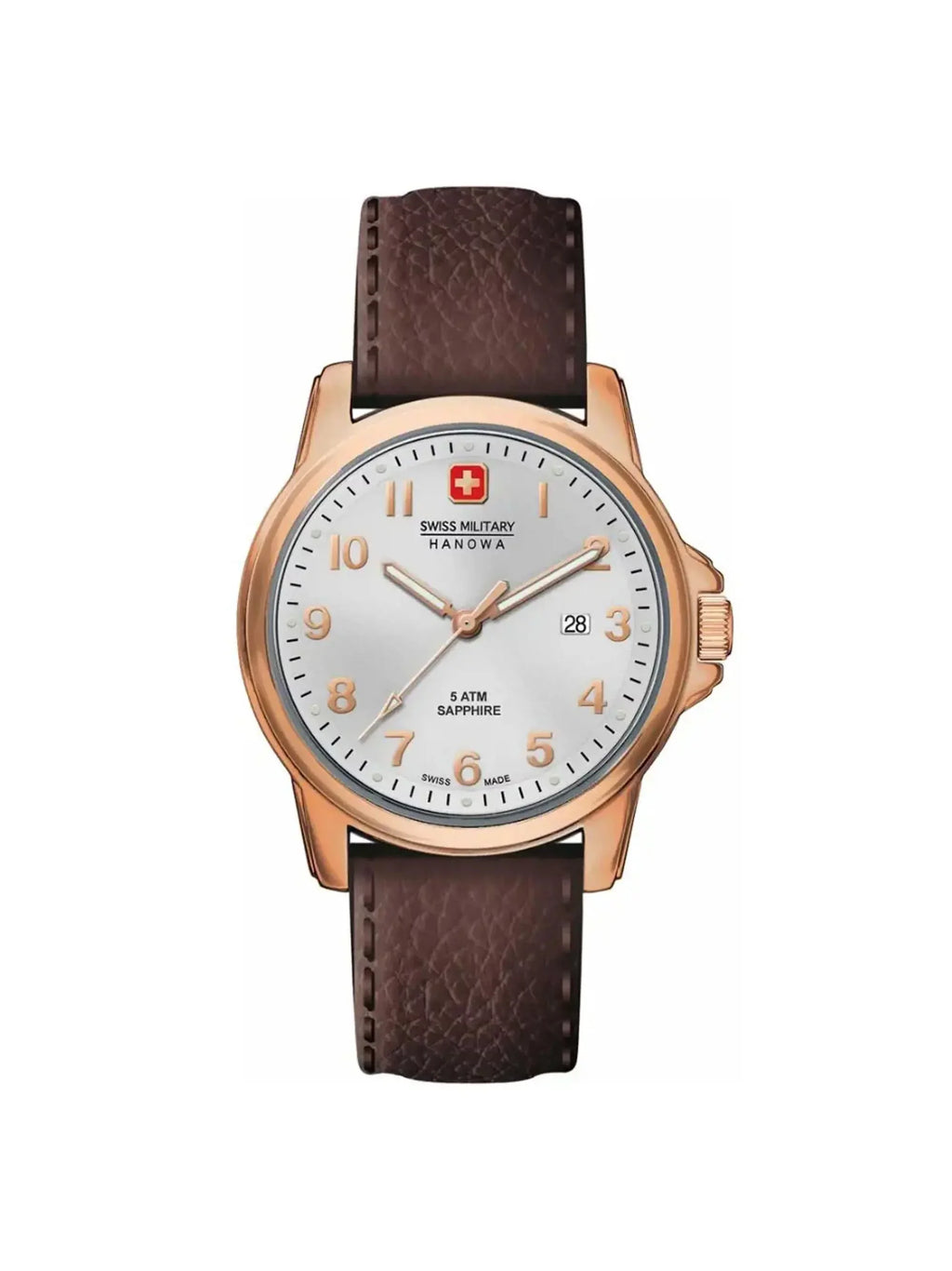 06-4141.2.09.001 Dial Military Soldier Steel Swiss Prime Silver Hanowa Watch Men