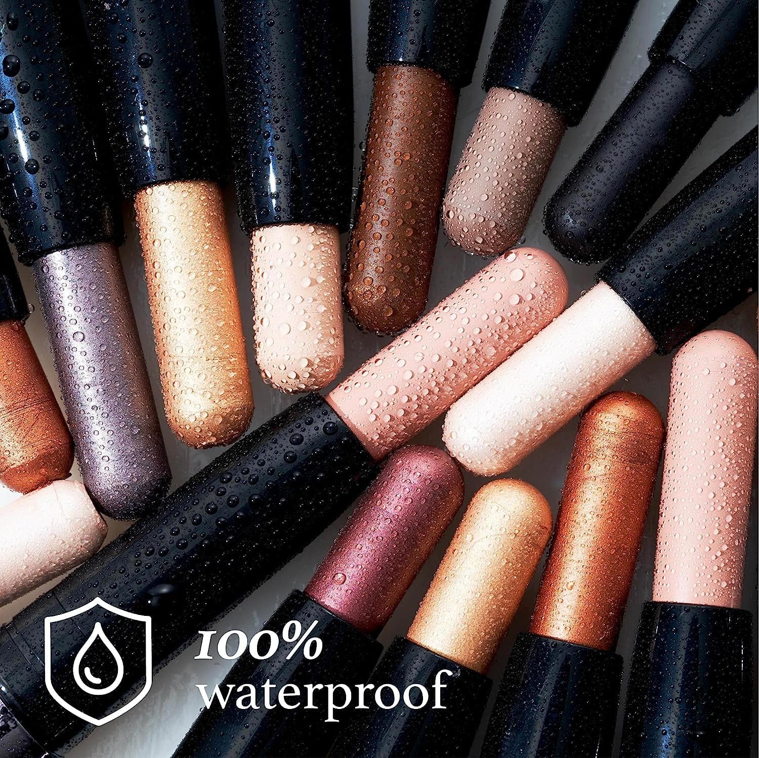 Eyeshadow Julep Eyeshadow Waterproof Honey Gold Metallic to Cr¨¨me Stick, Powder 101