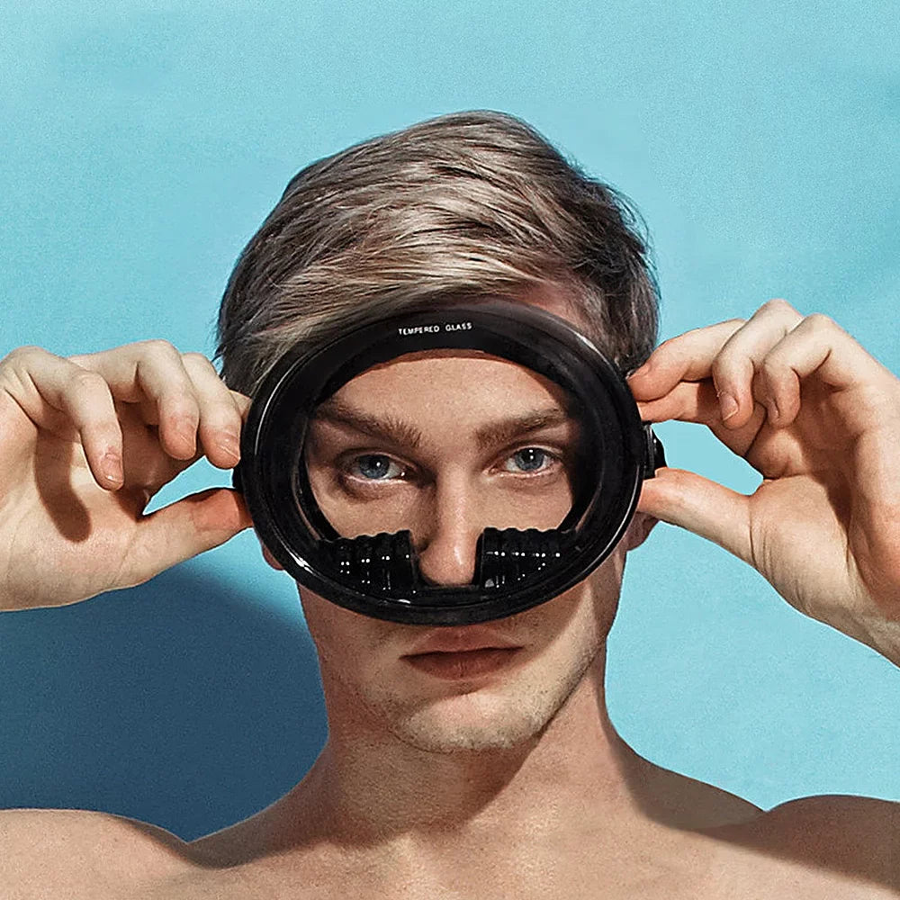 Snorkeling -Fog Frame for Best Lens View Underwater Full Diving Diving and Dcenta Big 180¡ã Wide Spearfishing Watertight Vision
