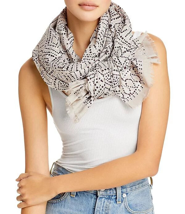 Wrap, Batik Medallion Beige Echo