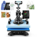 Printing Digital Degree 360 Transfer Sublimation, Away Precise Machine with T-shirts, Qhomic DIY Machine Control LCD Bags, Printing Heat 12x10in Swivel Tote Press Heat Mats for Transfer