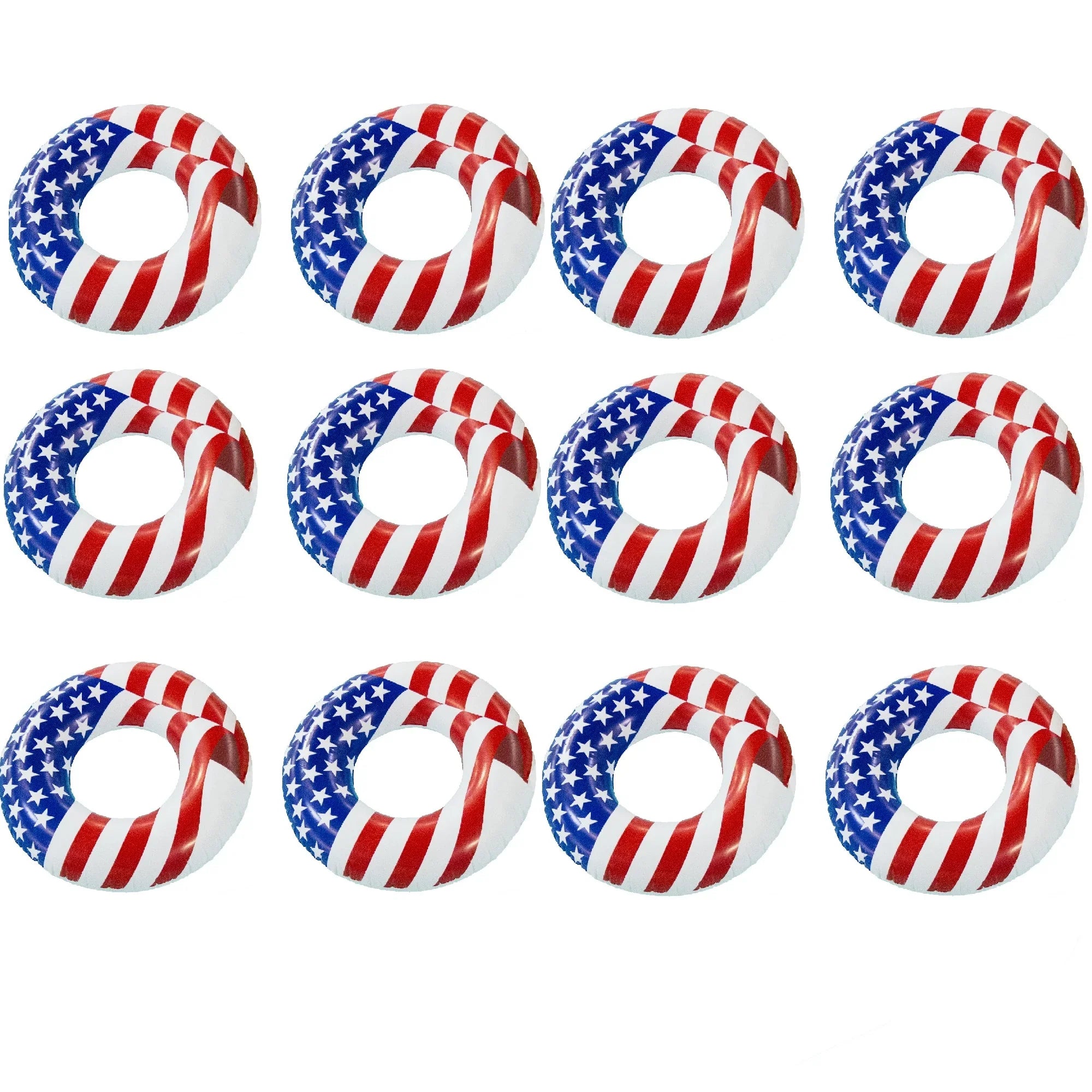 Flag Inch (12 36 Pack) Pool Tube Swimming Inflatable Swimline American Float