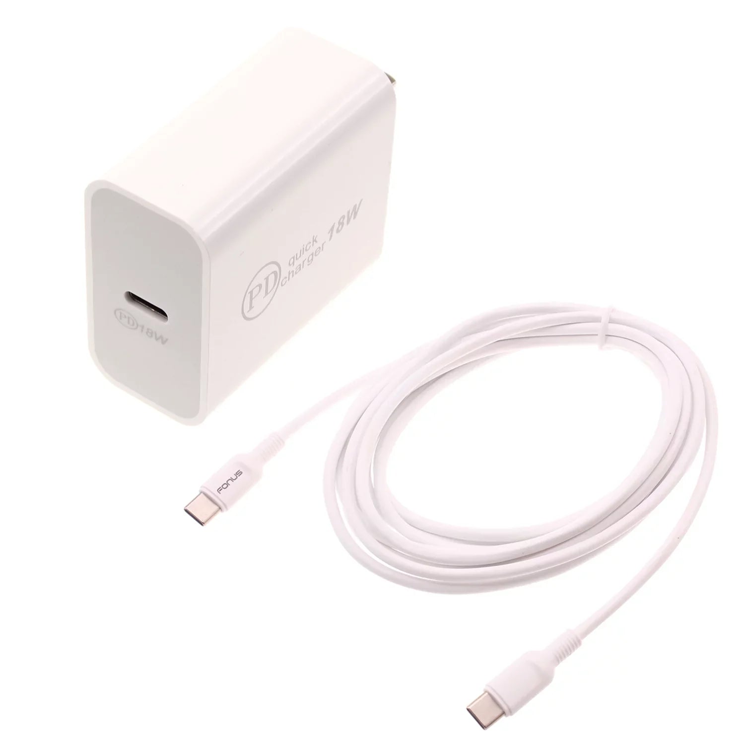 Blackberry Long Pro, G9, BOLD KEYone, - Fast LE Cable for Adapter 5 S48c G90 Wall - N1 Quick S42 Vivo Charger - Home Power CAT XI 10ft BLU S61 USB-C Plus, PD 18W Key2 Type-C Q1G