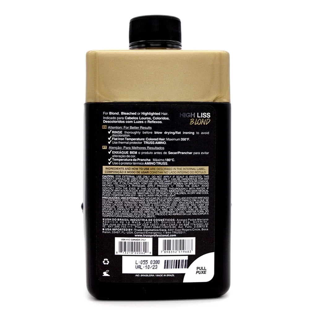nutri oz/650 thermal fl Blond, sealant 21.98 technology sealing, Professional - ml Liss High Truss