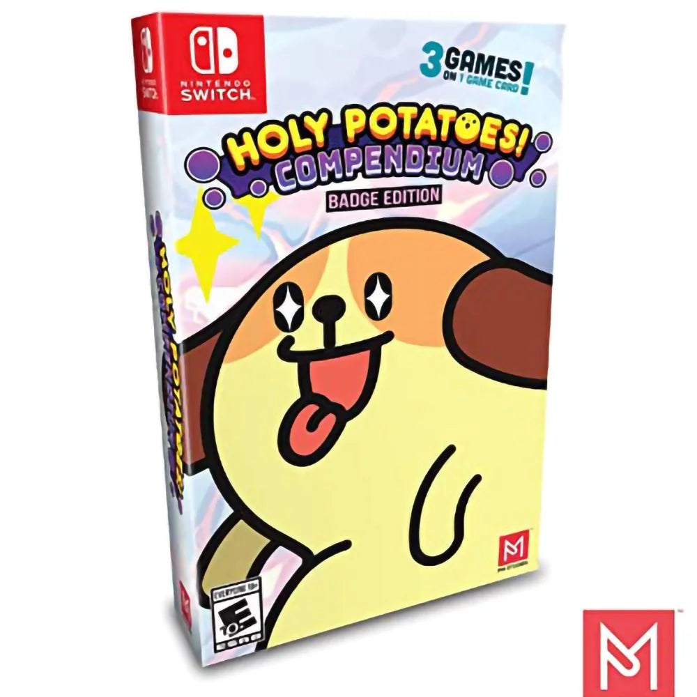 Collection Game Nintendo Switch Holy Potatoes Compendium 3 Run Edition Badge Limited