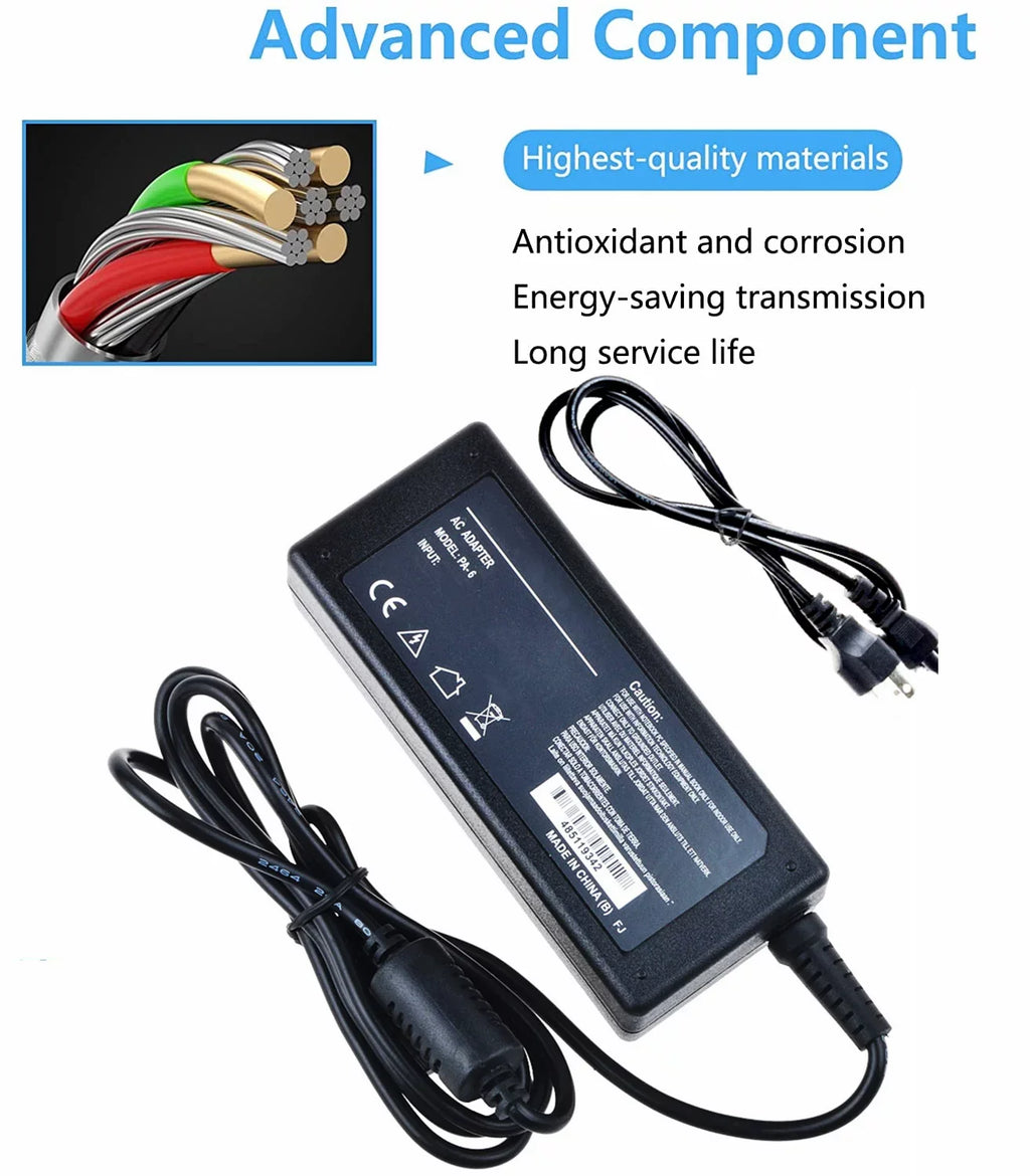 Dell Laptop BOO PS Adapter Replacement 5000 15-5555 15.6 Inspiron AC Cable Cord Compatible KONKIN for 155555 Touchscreen Supply 15 Charger 5555 / Notebook PC DC PSU Power