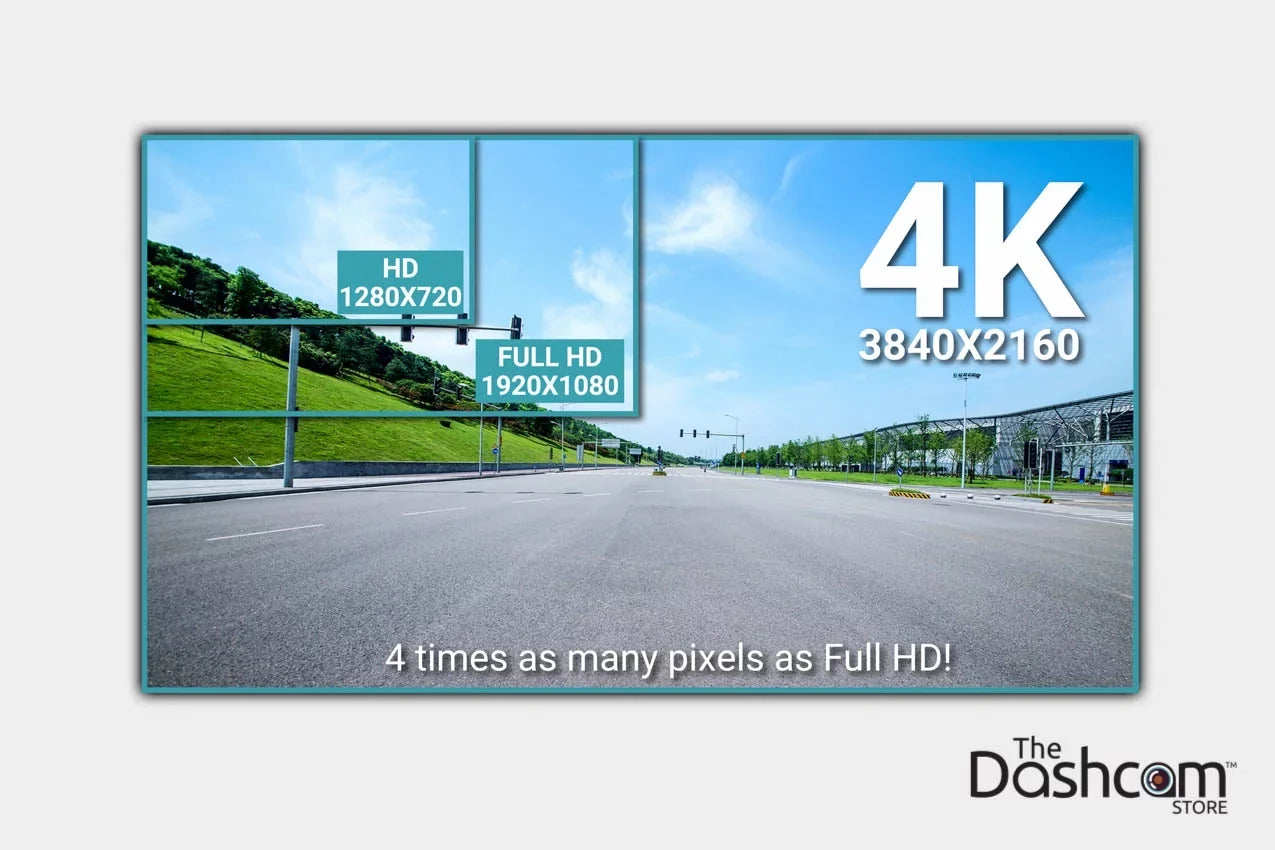GPS Dashcam Memory Card 4K 16GB Cloud-Capable WiFi DR900S-1CH w/ Lens BlackVue Single