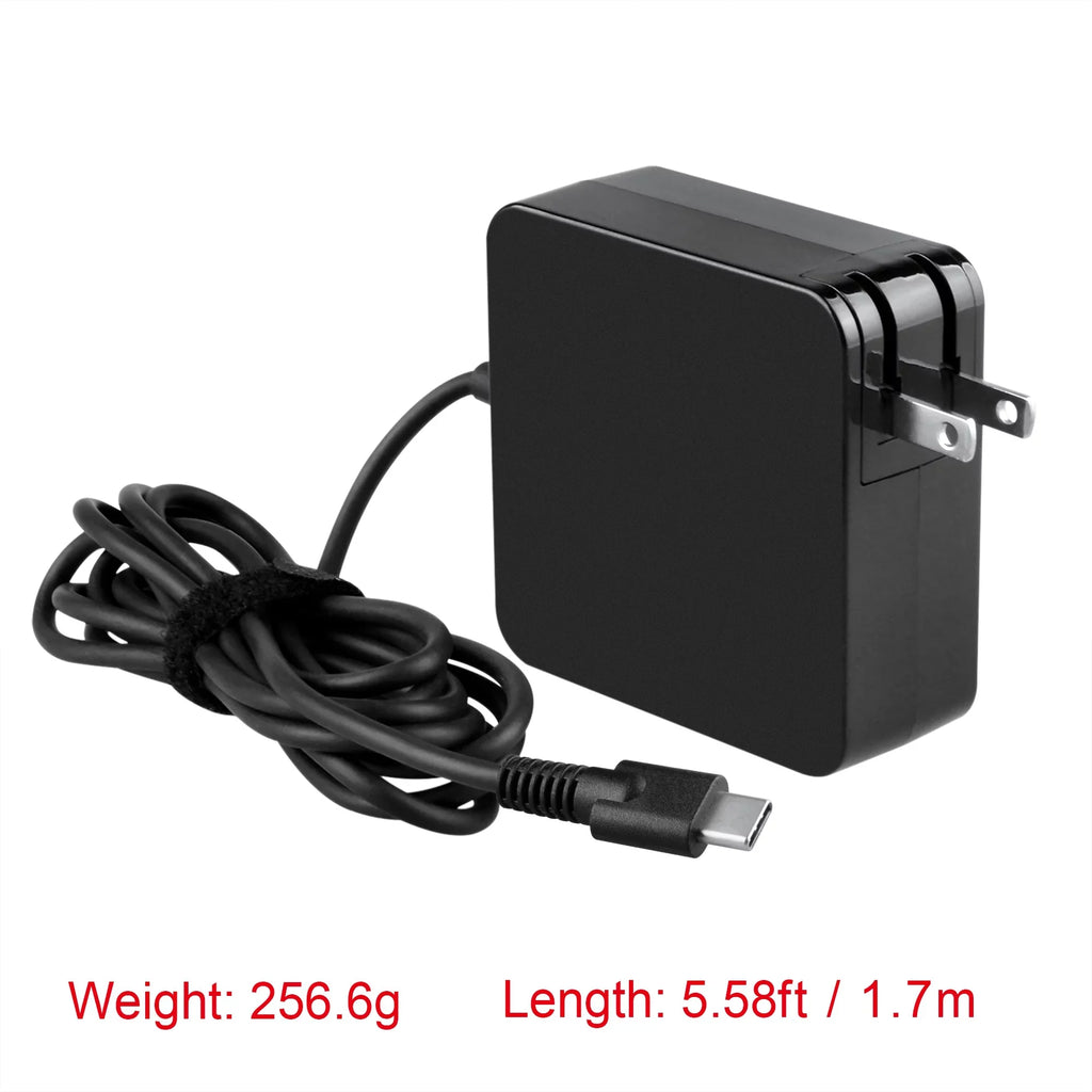 Cord Dell Power Supply for laptop 90W Cable 13 7390 PKPOWER XPS AC 2in1 Adapter Charger