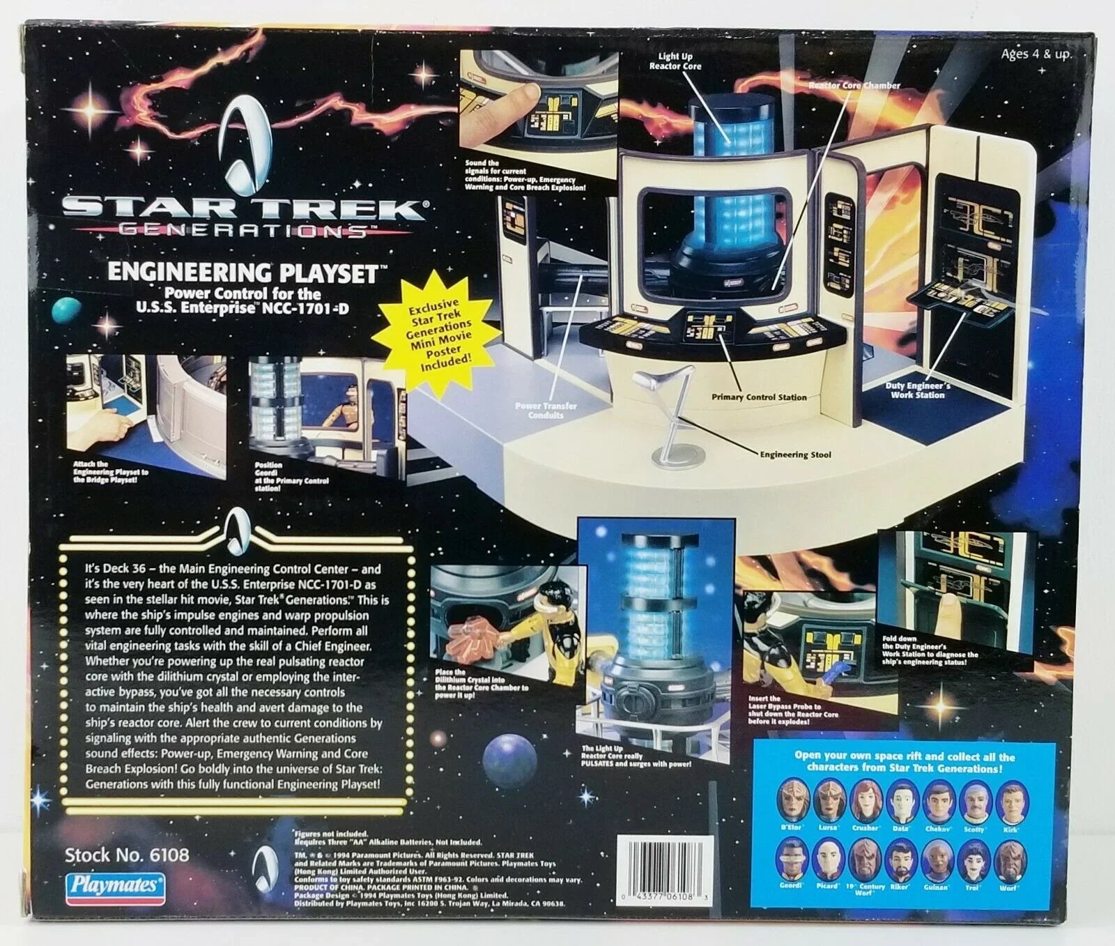 Star Generations Trek Engineering Playset