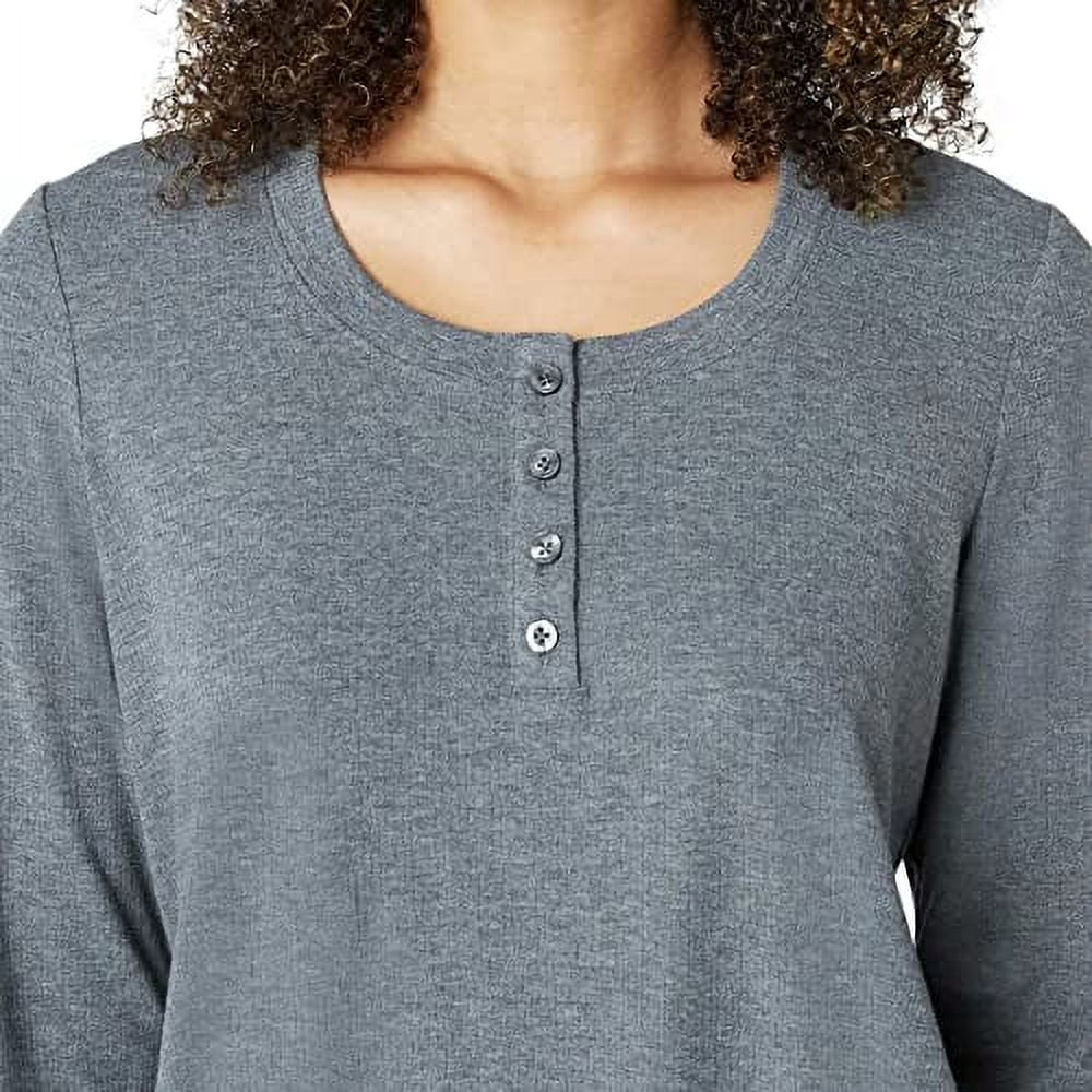 Large) Pajama Waffle Women's Bauer Eddie 3-Piece Knit (Gray, Set