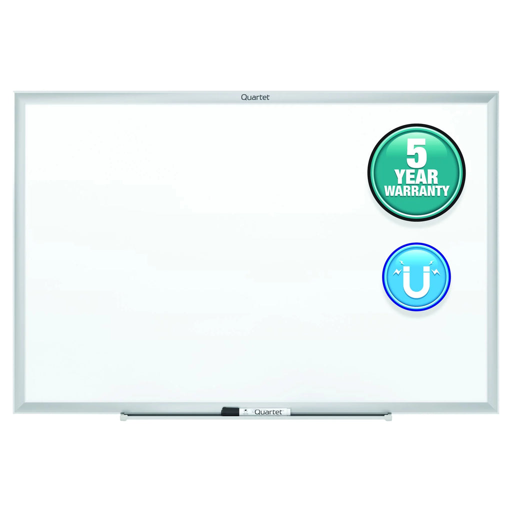 Board, Aluminum Nano-Clean x Magnetic Quartet 2'), (3' Dry-Erase x 36" Silver Classic 24" Frame